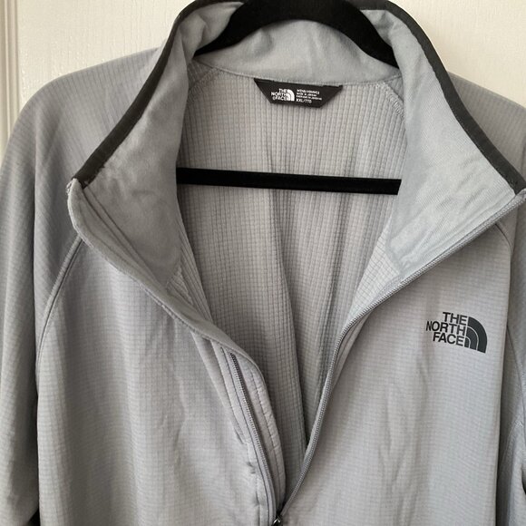 The North Face Sweatshirt Mens XXL 2X Gray Fleece 1/4 Zip Sweater Pullover Logo - Picture 3 of 13